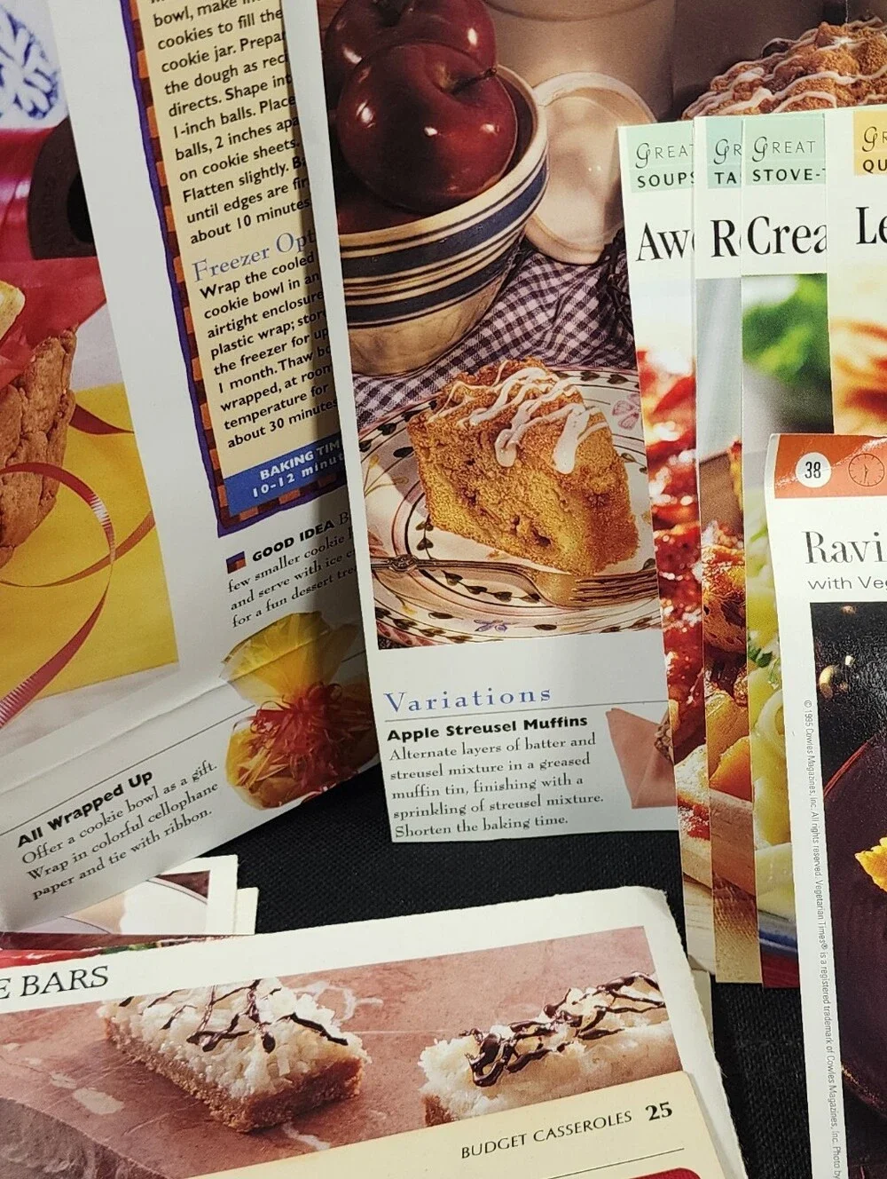 Vintage Mix Lot of 20 Recipe Cards Grandma Favorites Used Great Shape